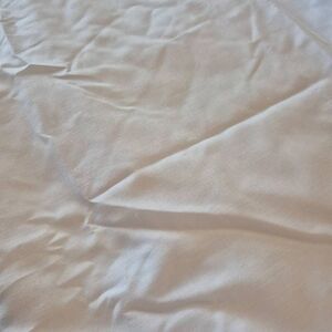 Fabric, White Cotton/Poly Batiste 45" x 3 yds